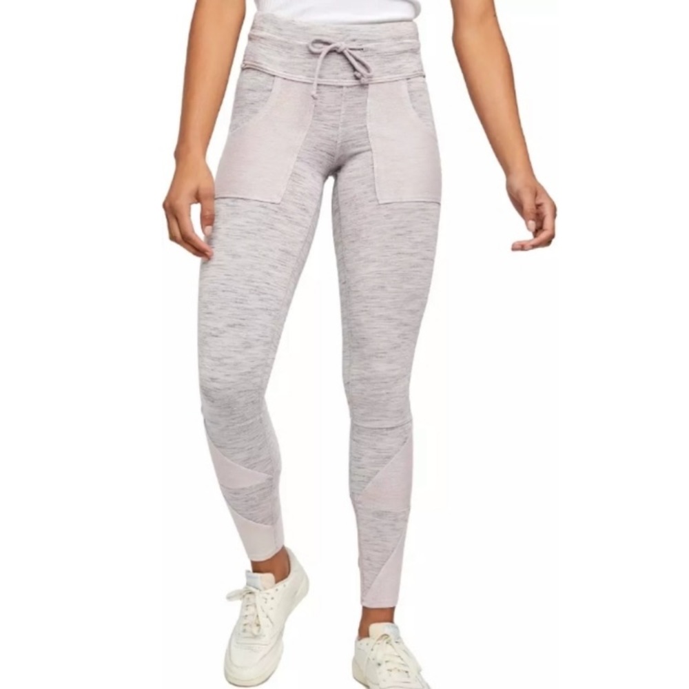 Free People Light Gray Leggings - Picture 2 of 8